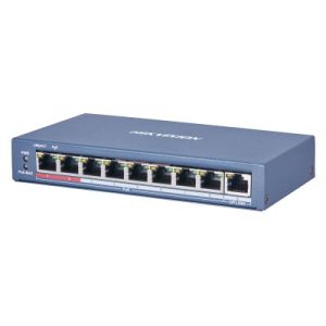 DS-3E0109P-E(C), PoE Коммутатор, Hikvision