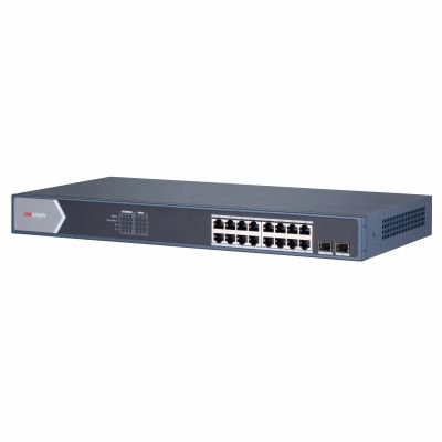 DS-3E1518P-SI, PoE Коммутатор, Hikvision