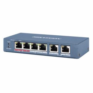 DS-3E1106HP-EI, PoE Коммутатор, Hikvision