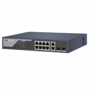DS-3E1310P-SI(B), PoE Коммутатор, Hikvision
