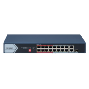 DS-3E0318P-E/M(C), PoE Коммутатор, Hikvision