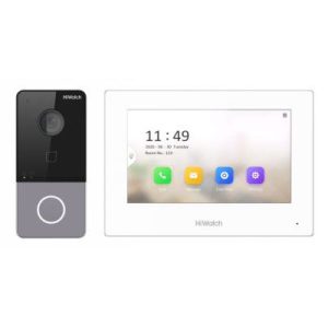 DS-D100IKWF(B), IP Домофон, комплект, HiWatch