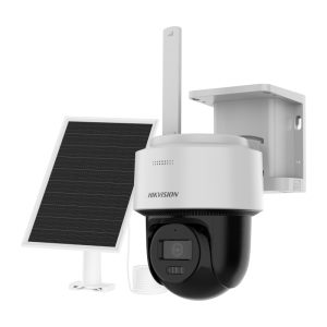Hikvision DS-2CFSP4/4G (2,8 мм) уличная беспроводная 4G IP-видеокамера, 4MP c солнечной панелью