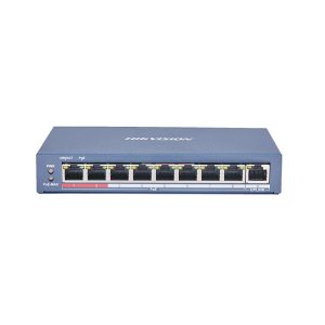 Hikvision DS-3E0109P-E(C) Коммутатор 8-портовый неуправляемый PoE
