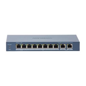 Hikvision DS-3E0310HP-E(C) Коммутатор 8-портовый неуправляемый PoE