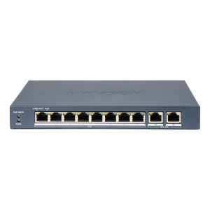 Hikvision DS-3E0310P-E/M(B) Коммутатор 8-портовый неуправляемый PoE