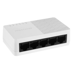Hikvision DS-3E0505D-O Коммутатор 5-портовый, пластиковый корпус SOHO
