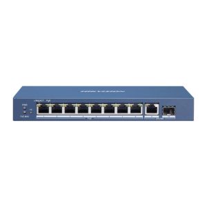 Hikvision DS-3E0510P-E/M(B) Коммутатор 8-портовый неуправляемый PoE