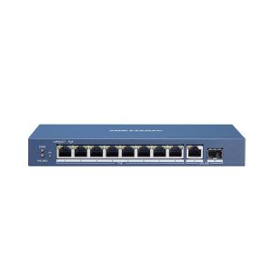 Hikvision DS-3E0510P-E Коммутатор 8-портовый неуправляемый PoE