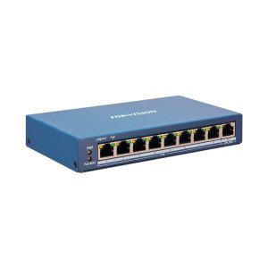 Hikvision DS-3E1309P-EI (B) Коммутатор 8-портовый PoE, управление через Hik-Partner Pro