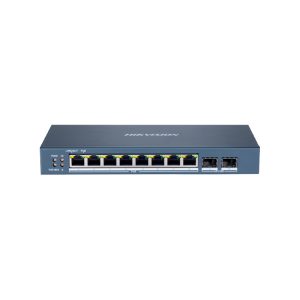 Hikvision DS-3E1510P-SI Коммутатор 8-портовый PoE, управление через Hik-Partner Pro
