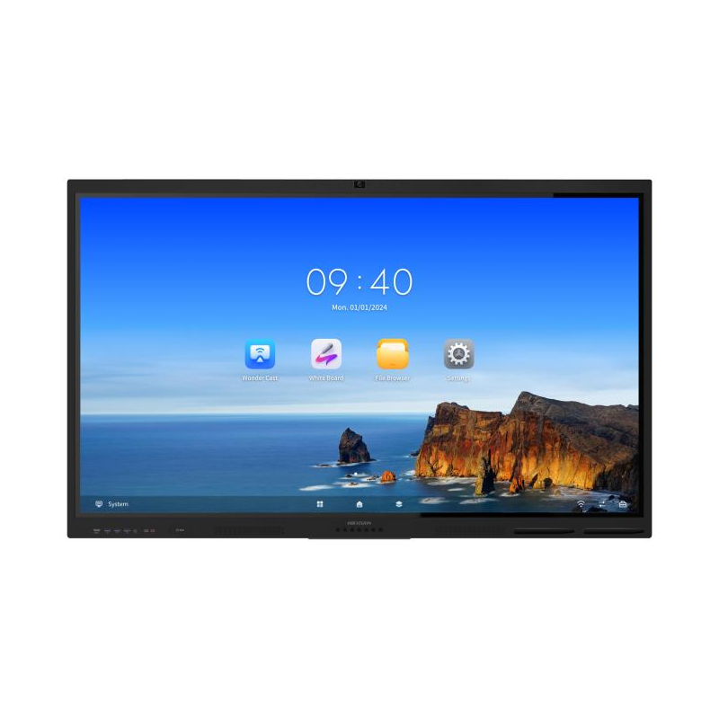 Hikvision DS-D5B75RB/FL/8G+128G интерактивный дисплей 4K (75")