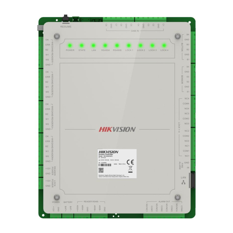 Hikvision DS-K2624X(P) Контроллер доступа на 4 двери