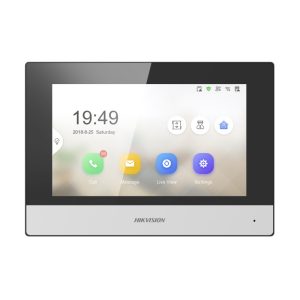 Hikvision DS-KH6320-WTE1 (Black) видеодомофон 7" цветной TFT LCD экран