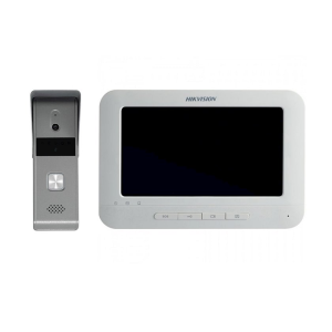 Hikvision DS-KIS205T (Grey) Комплект DS-KB2421-IM (вызывная панель) + DS-KH2220-S (монитор 7“)