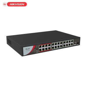 HiLook NS-0326P-230(B) Коммутатор 24-портовый неуправляемый PoE