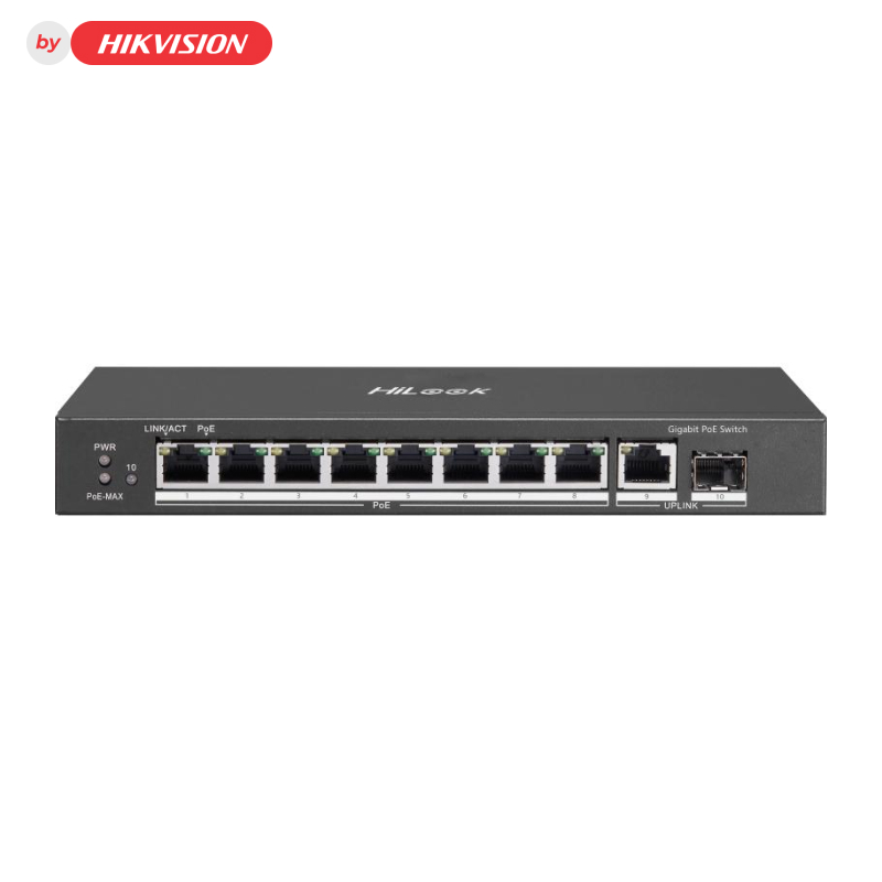 HiLook NS-0510P-58 Коммутатор 8-портовый неуправляемый PoE