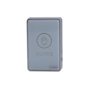 iButton-05 White Кнопка выхода накладная сенсорная из пластика с индикацией (NO/NC контакты)