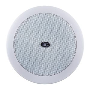 ITC T-206A Динамик потолочный двухполосный с повышенным качеством звука, 2.5Вт-5Вт-10Вт-20Вт