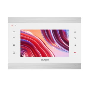 Slinex SL-07N Cloud цвет серебро + белый. 7" Домофон с переадресацией вызова на смартфон