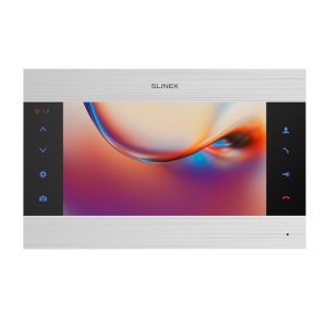 Slinex SL-10MHD цвет серебро + черный.10" Домофон с программной детекцией движения и функцией памяти