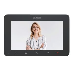 Slinex SM-07MHD цвет графит 7" Компактный видеодомофон с функцией памяти