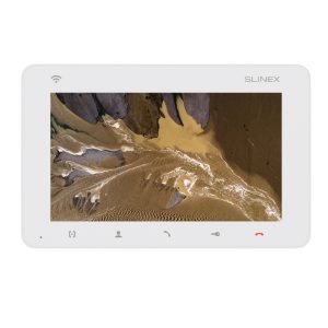 Slinex SM-07N Cloud цвет белый. 7" Компактный видеодомофон с функцией переадресации вызова