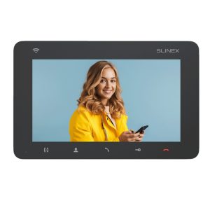 Slinex SM-07N Cloud цвет графит. 7" Компактный видеодомофон с функцией переадресации вызова