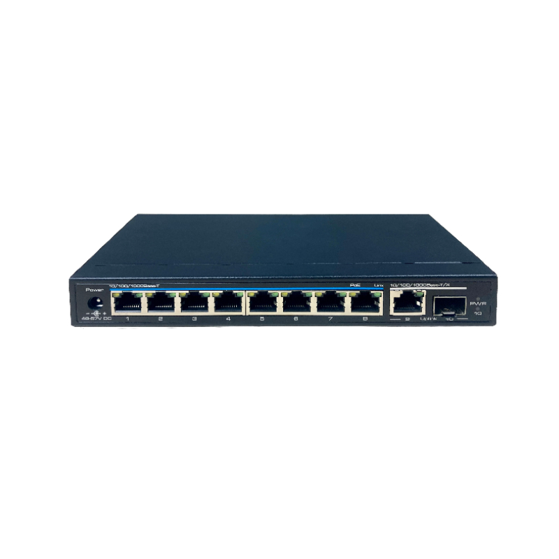 UTEPO UTP3310TS-PSB Коммутатор 8-портовый неуправляемый PoE