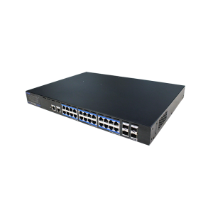 UTEPO UTP5328S-PSD2000 Коммутатор 24-портовый управляемый bt PoE